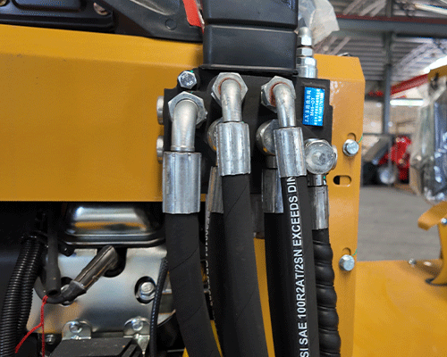 Pala caricatrice articolata compatta