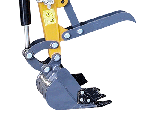 Piccolo escavatore da 1,2 t